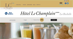 Desktop Screenshot of hotelchamplain.com